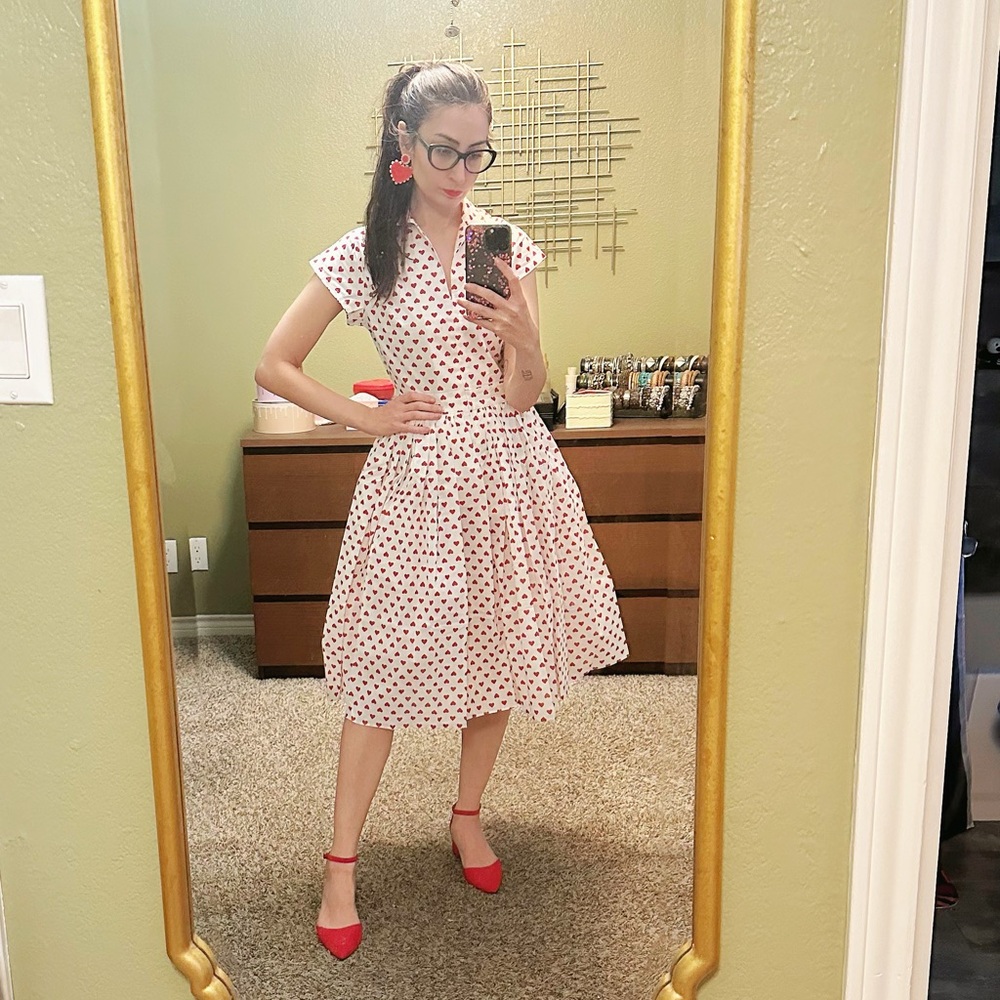 Bernie Dexter heart dress